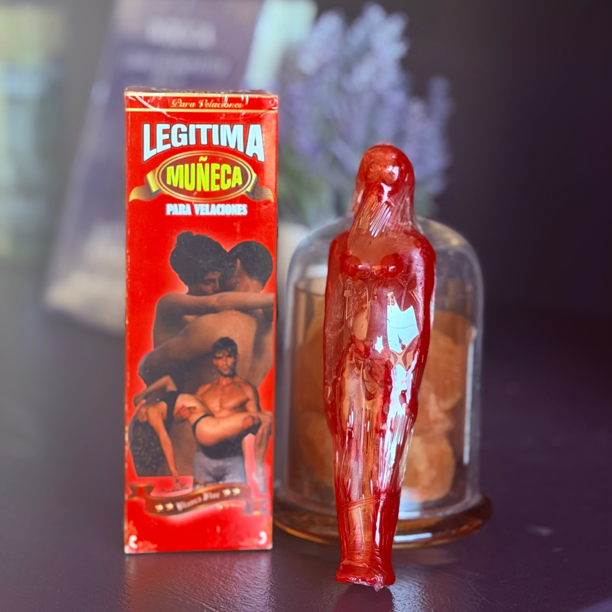 VELA MUÑECO O MUÑECA ROJA