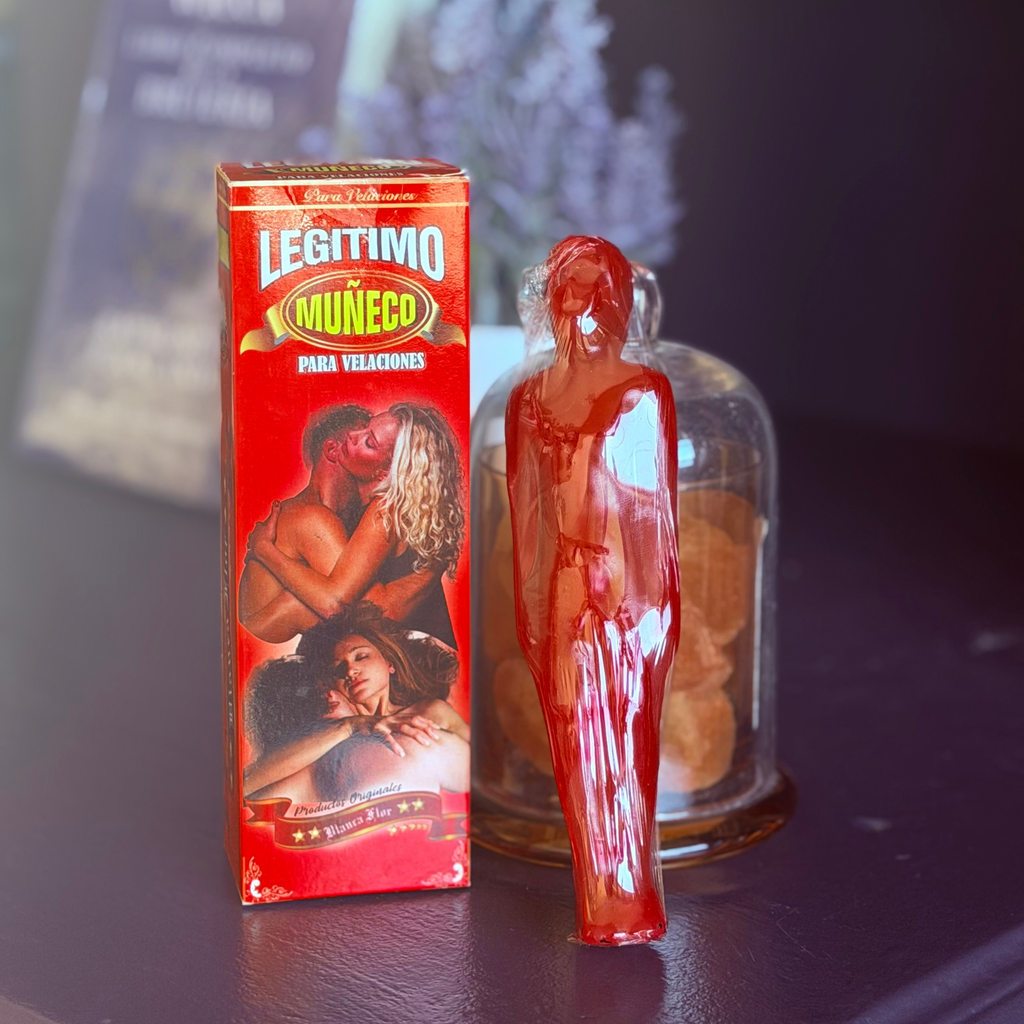 VELA MUÑECO O MUÑECA ROJA